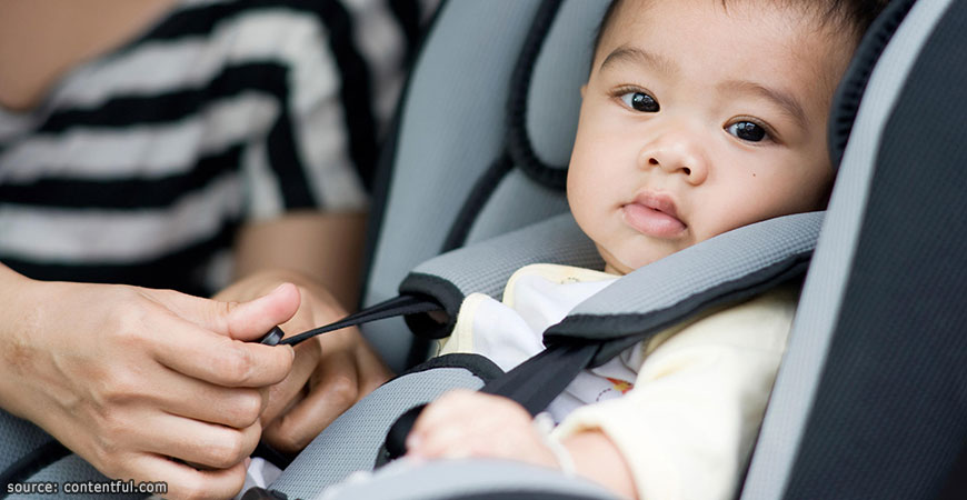 วิธีจัดการกับเจ้าตัวเล็กเมื่อต้องนั่งคาร์ซีทครั้งแรก