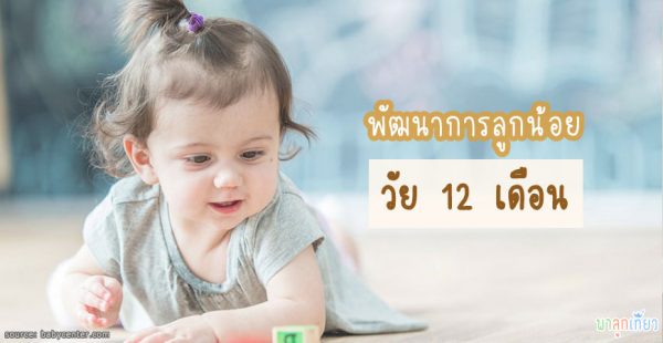 พัฒนาการลูกน้อยวัย 12 เดือน
