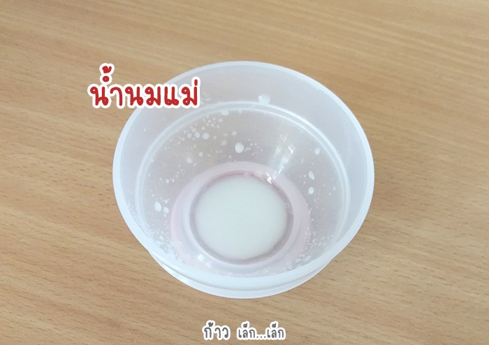 เมนูข้าวตุ๋นราดนมแม่ สำหรับเด็ก 6 เดือน